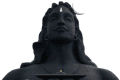 This image is the face of "Adiyogi". He is the first Yogi who transmitted the science of Yoga to his seven disciples, the Saptarishis. He expounded 112 ways through which human beings can transcend their limitations and reach their ultimate potential.